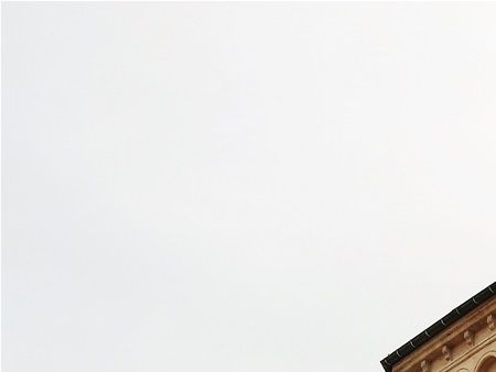 The lantern of the top of the octagonal tower built in 1835.