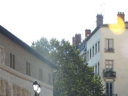People in Place Saint Jean.