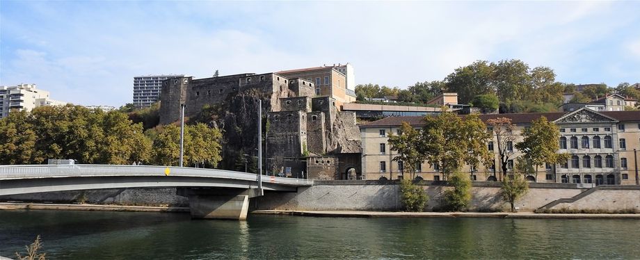 Fort Saint-Jean on Saône River.