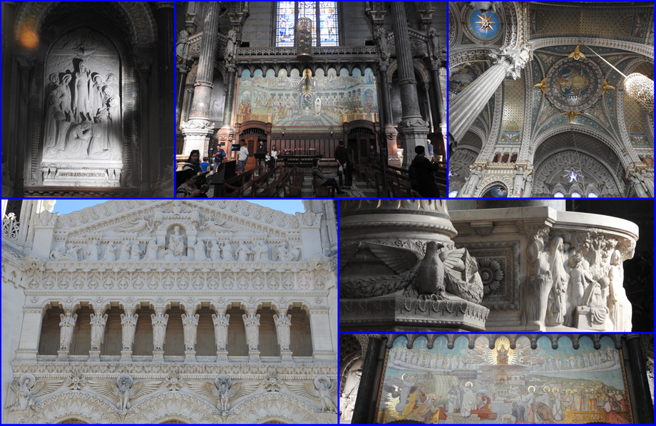 Basilique Notre Dame de Fourvière.