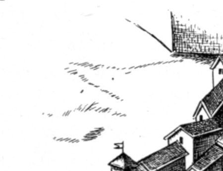 Basilica of Saint Justus in 1550.