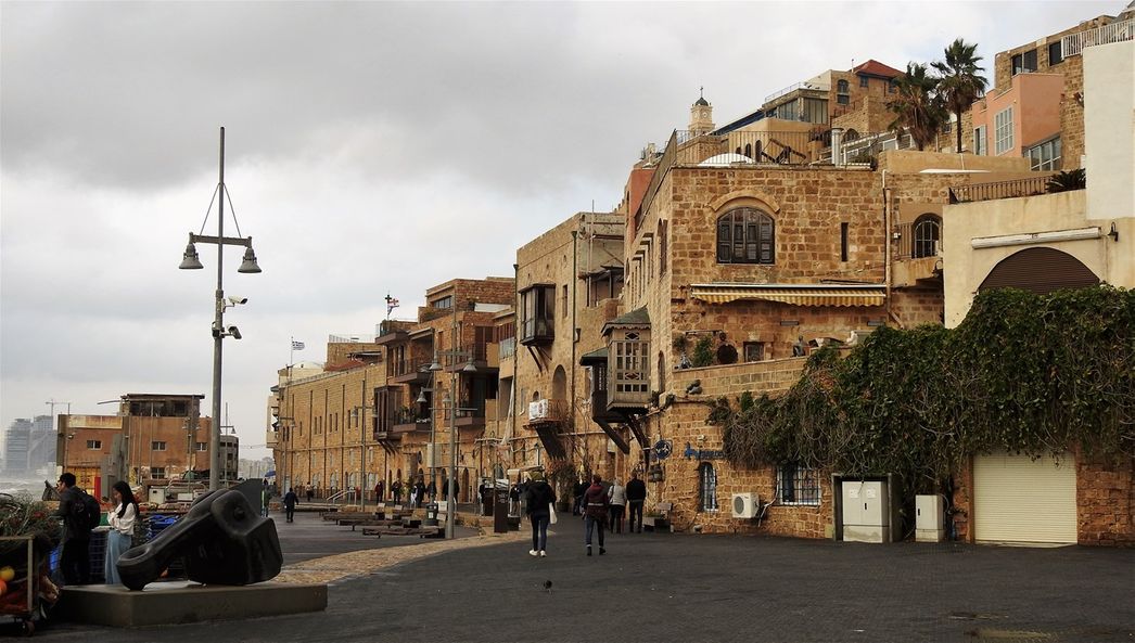 The Northern part of the old Jaffa harbor.