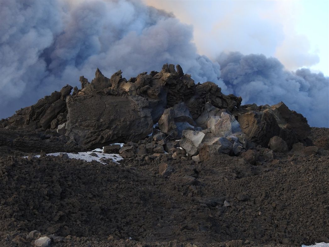 Lava formations.