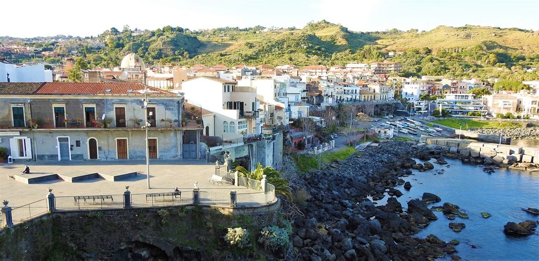 The northern part of Aci Castello.
