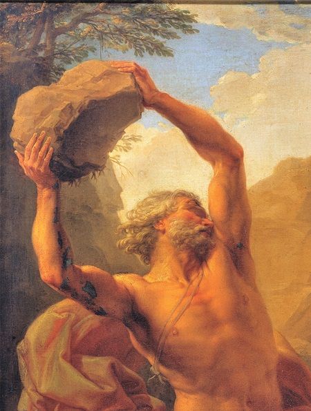 Atis and Galathea by Pompeo Batoni (1761).