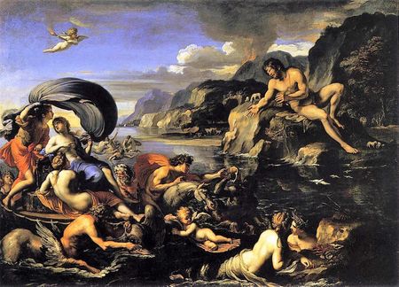 Acis, Galatea, and Polyphemus by François Perrier (1645 and 1650).