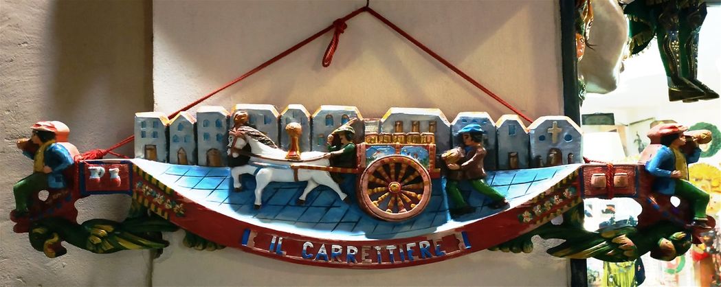 Carretto siciliano souvenir.