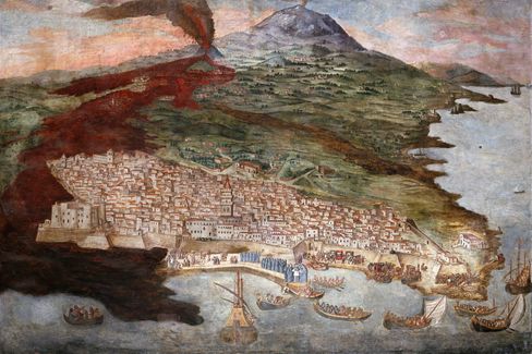 The 1669 Etna eruption.