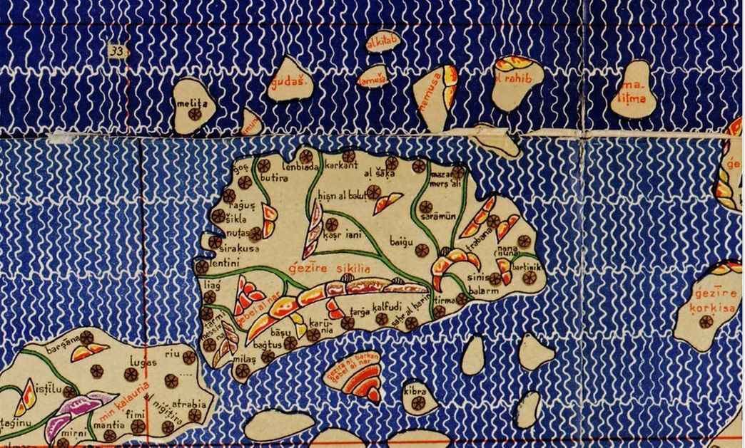 Sicily depicted on 