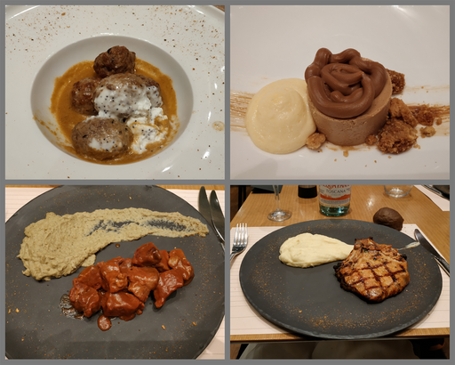 Dinner at 3Sixty restaurant.