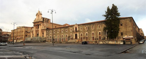 The Sanctuary of the Madonna del Carmine at Piazza Carlo Alberto.