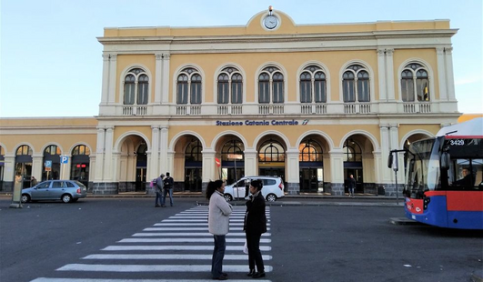 Stazione Catania Centrale.