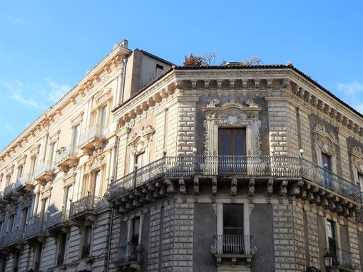 One of the four corners of Quattro Canti.