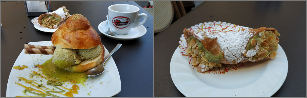 A snack at cafe 