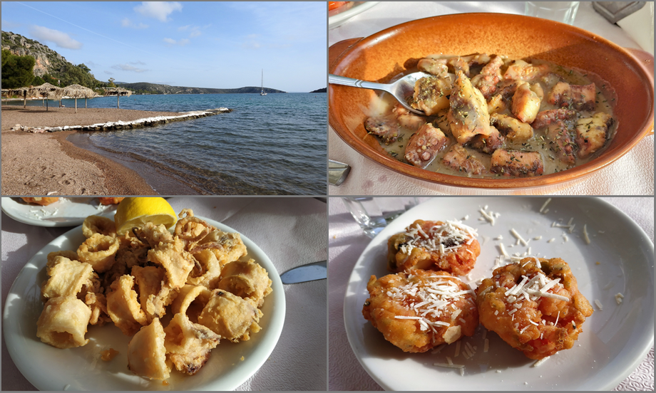 At the fish taverna 