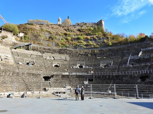 The Roman Theater (Théâtre Antique de Vienne).