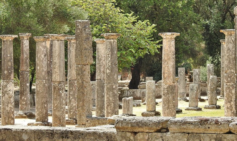 The palaestra.
