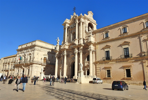 Duomo, the Cathedral of Syracuse.