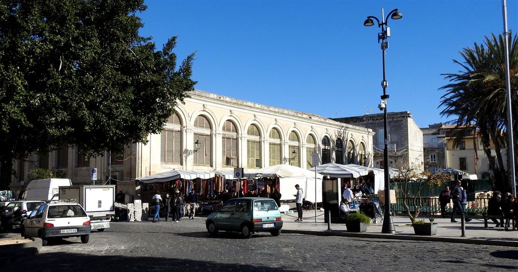 Vendors have spread their trading benches on the streets around the Old Market.