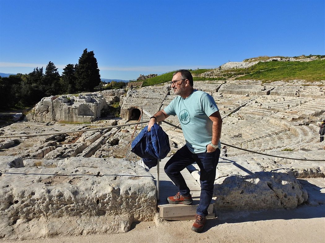 Kostas and the Greek Theater.