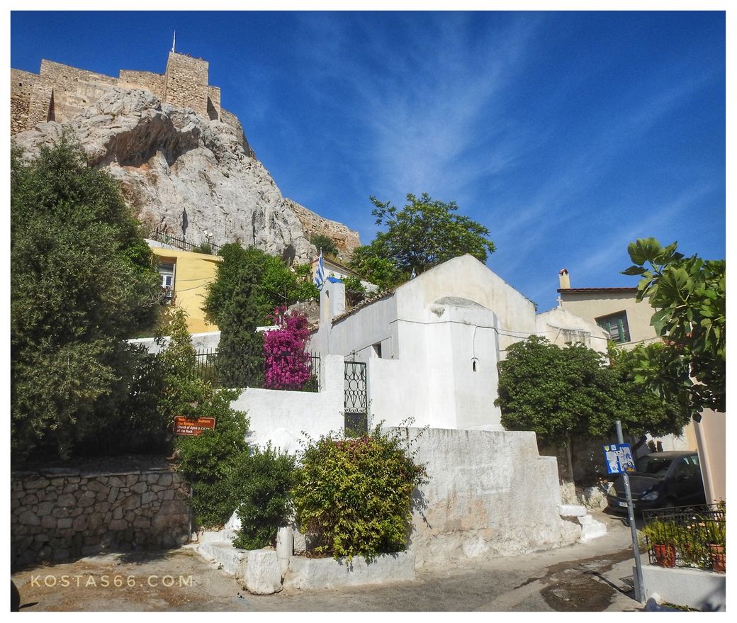Agios Georgios on the rock church.