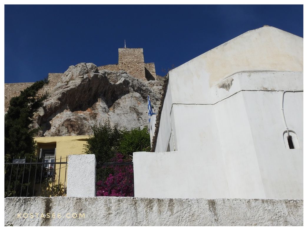 Agios Georgios on the rock church.