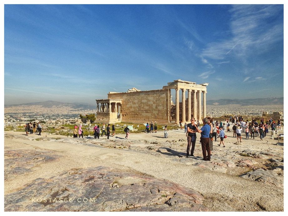 The Erechtheion.