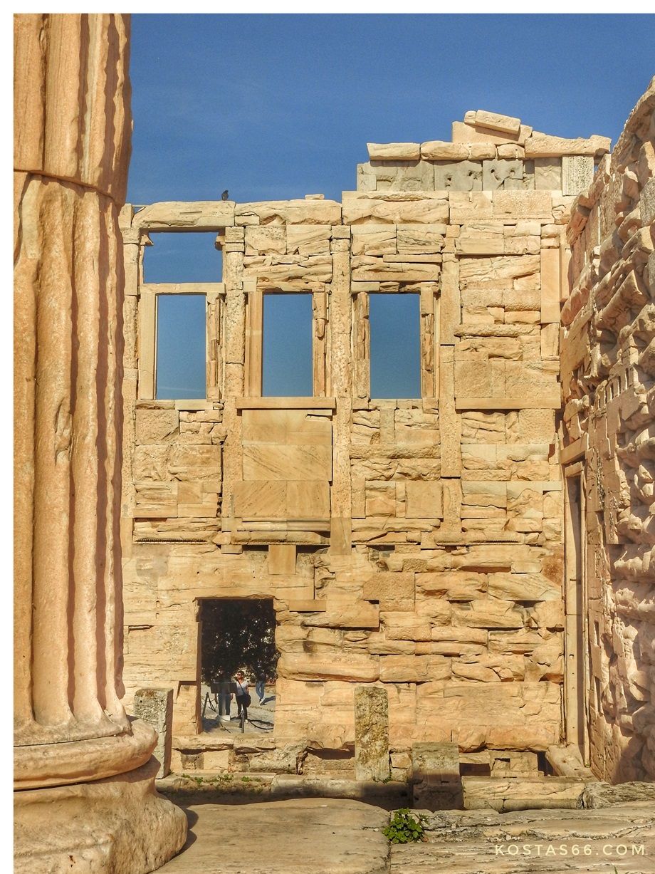 The Erechtheion.