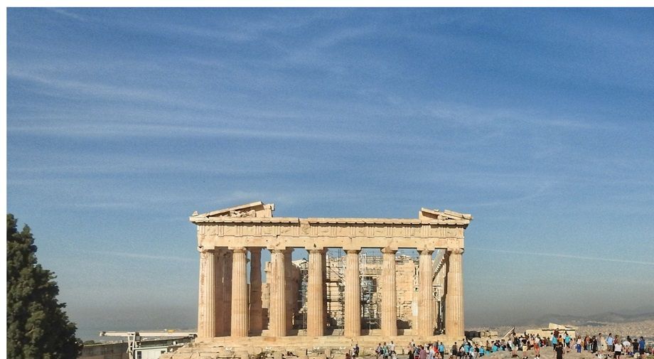 Parthenon (left) and Erechtheion (right)