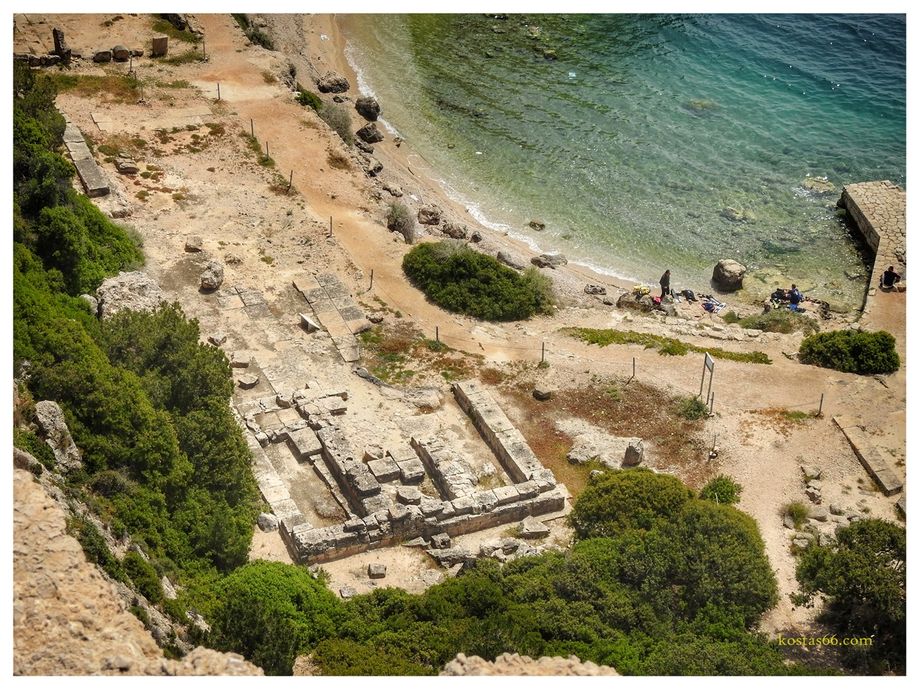 The Temple of Hera Akraia.