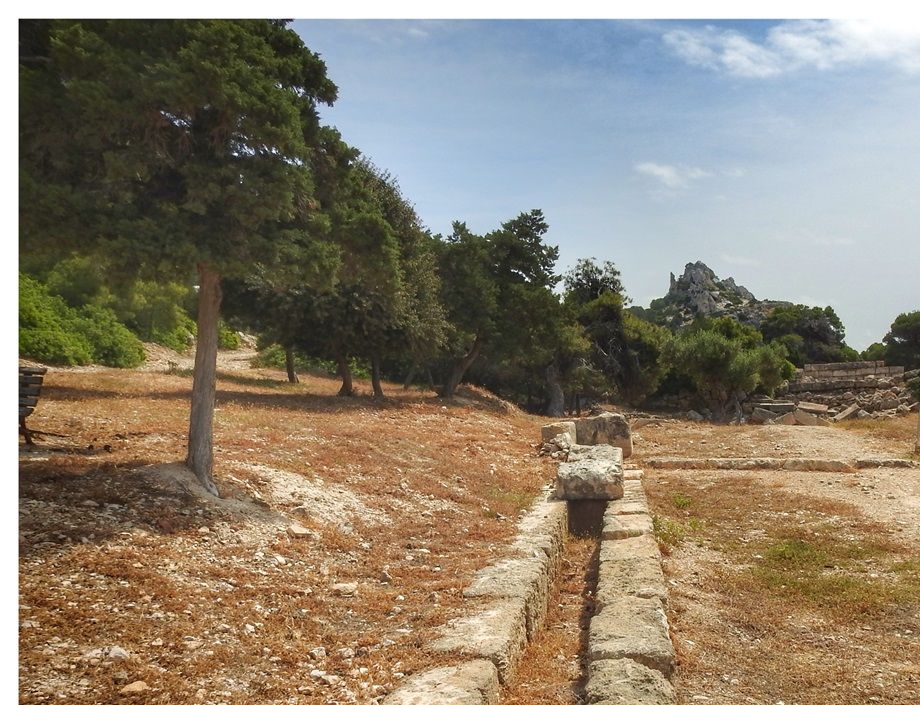 Water channels.