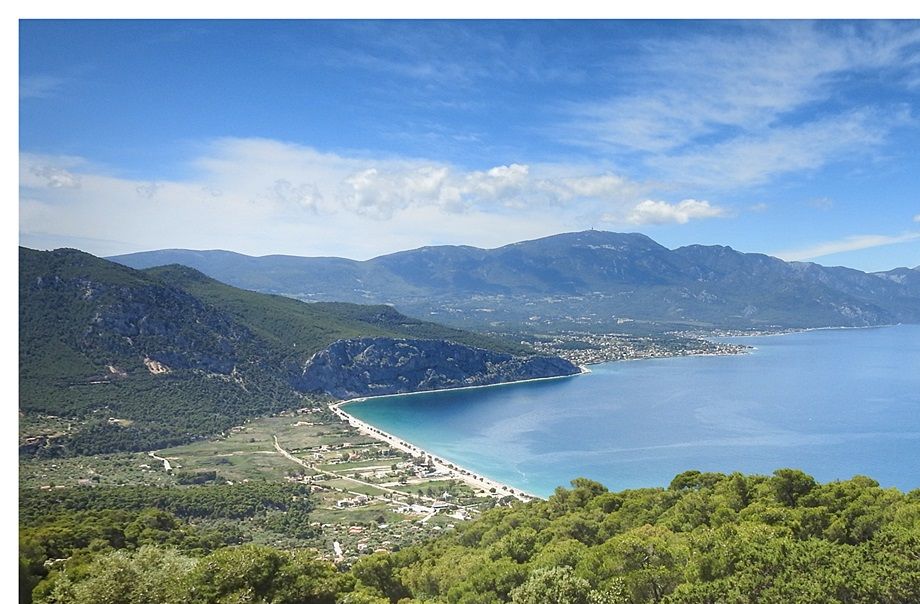 The area has some beautiful beaches.