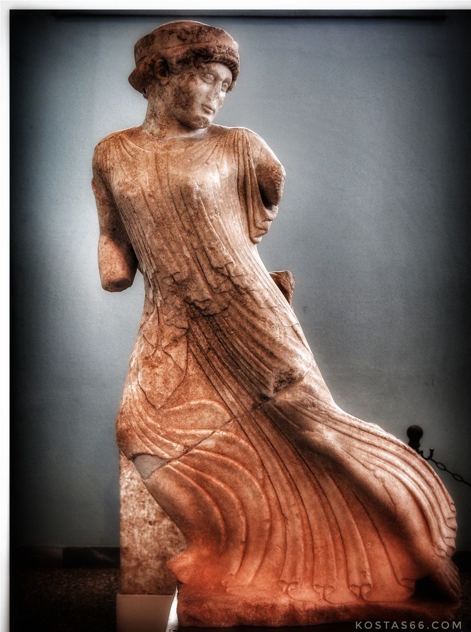 Fleeing Kore (early 5th century BC).  Some believe it depicts Persephone.