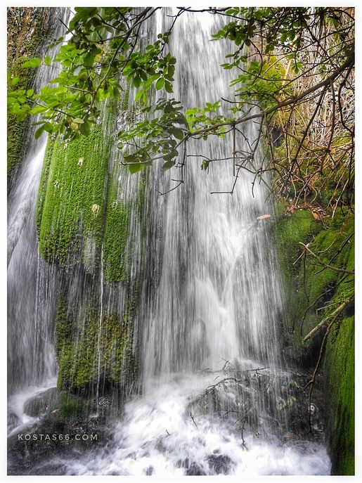 Agoriani waterfalls.