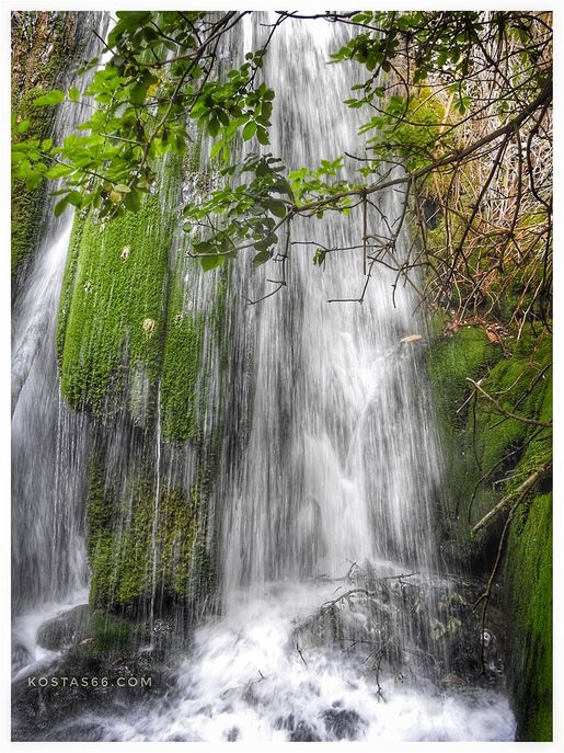 Agoriani waterfalls.
