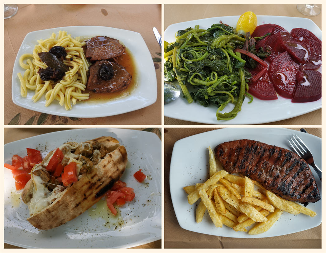 From the menu of 