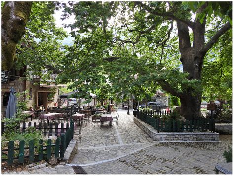 The main square of Agoriani.