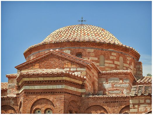 The katholikon dome.