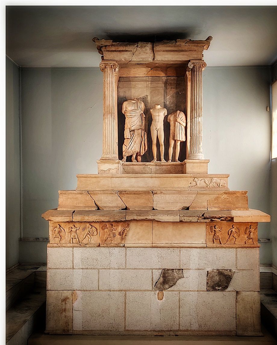 The “Funerary Monument of Kallithea” in room 8.