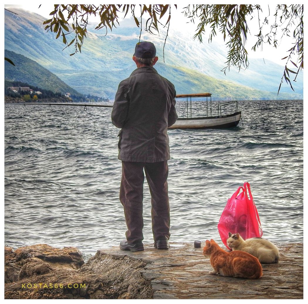 Lake Ohrid is a fisherman's paradise.