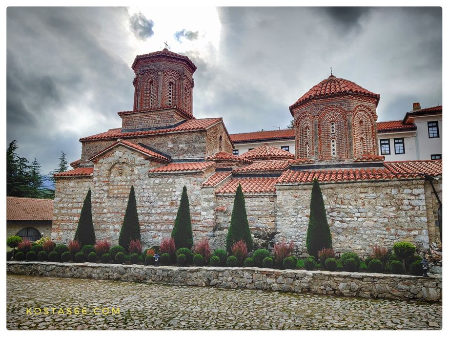 The church of the Monastery of Saint Naum.
