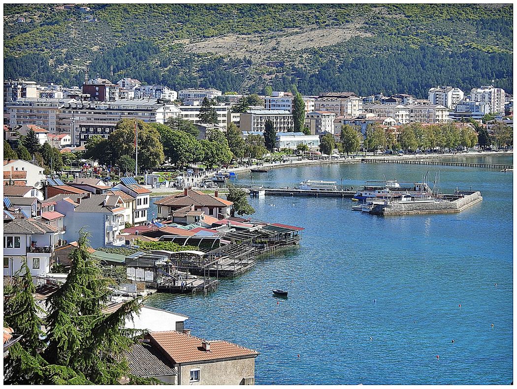 The port of Ohrid.