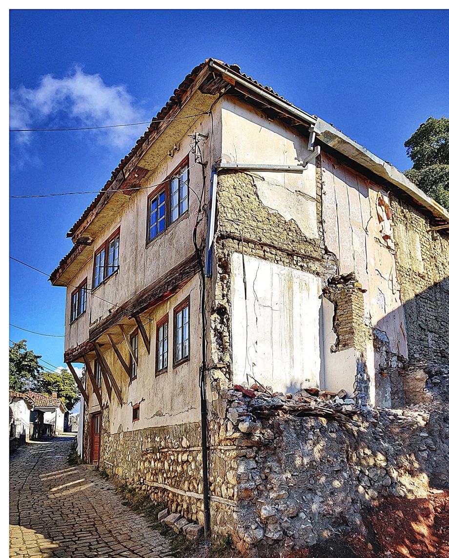 Typical old house in Ohrid.