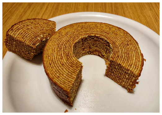 Classic Japanese Baumkuchen.
