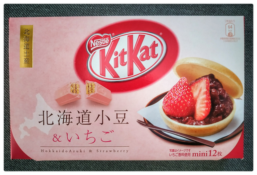 Hokkaido Azuki & Strawberry Kit Kat.