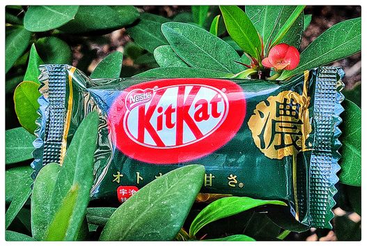 My favorite flavor: matcha green tea.