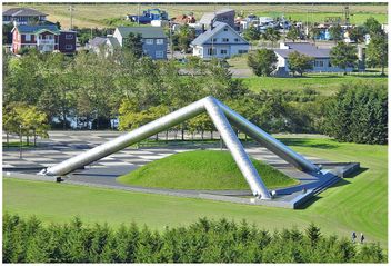 Moerenuma Park landmark.