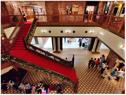 Inside the main building of Shiroi Koibito Park (free entrance).