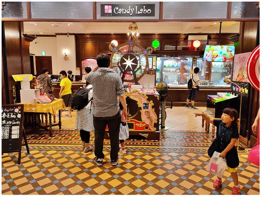 Inside the main building of Shiroi Koibito Park (free entrance).