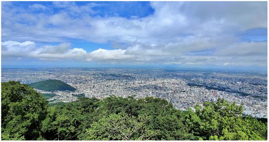 The view from the summit observation deck.